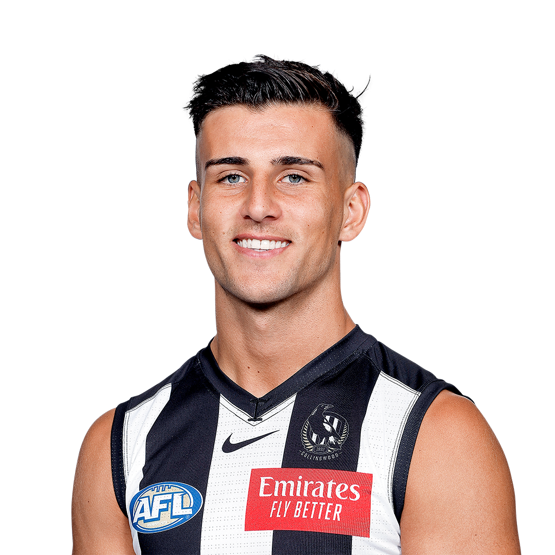 Nick Daicos Collingwood Magpies AFL Player Profile SuperCoach & AFL Fantasy Zero Hanger